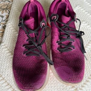 Purple Nike Joyride shoes
